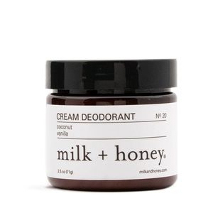 Milk + honey natural deodorant coconut & vanilla